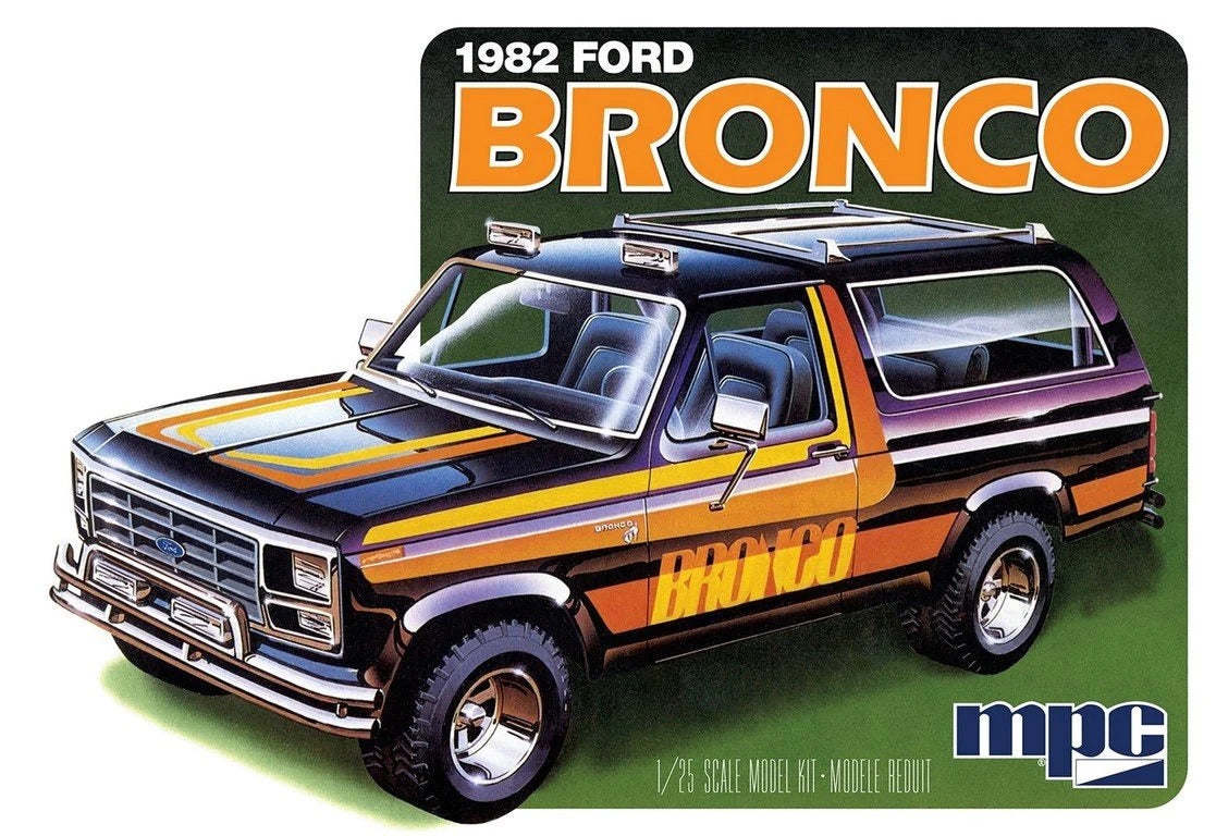 MPC 1/25 1980 Ford Bronco Plastic Model Kit