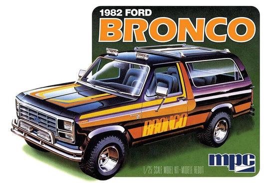 MPC 1/25 1980 Ford Bronco Plastic Model Kit