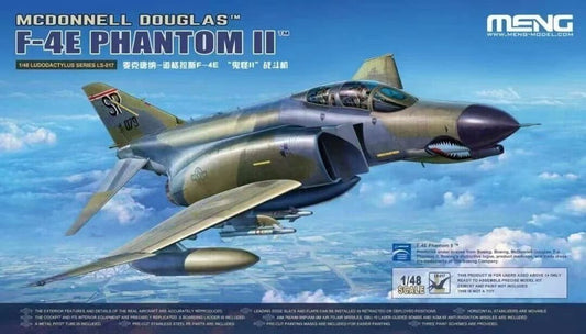 Meng 1/48 McDonnell Douglas F-4E Phantom II Plastic Model Kit
