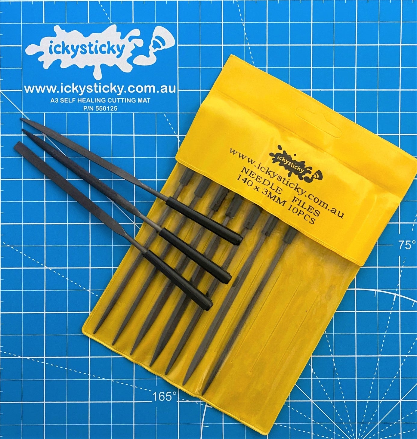 Ickysticky 10 Pce Needle File Set