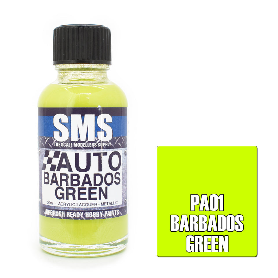 SMS Auto Colour BARBADOS GREEN 30ml