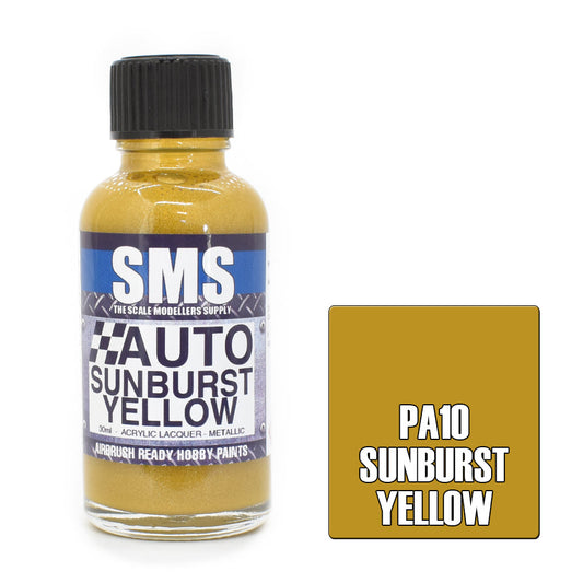SMS Auto Colour SUNBURST YELLOW 30ml