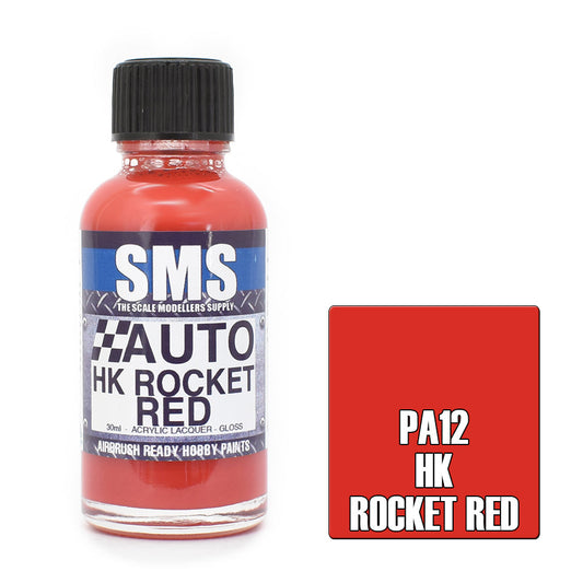 SMS Auto Colour HK ROCKET RED 30ml