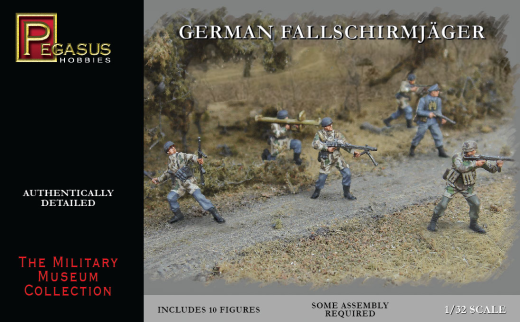 Pegasus 1/32 German Fallschimjager