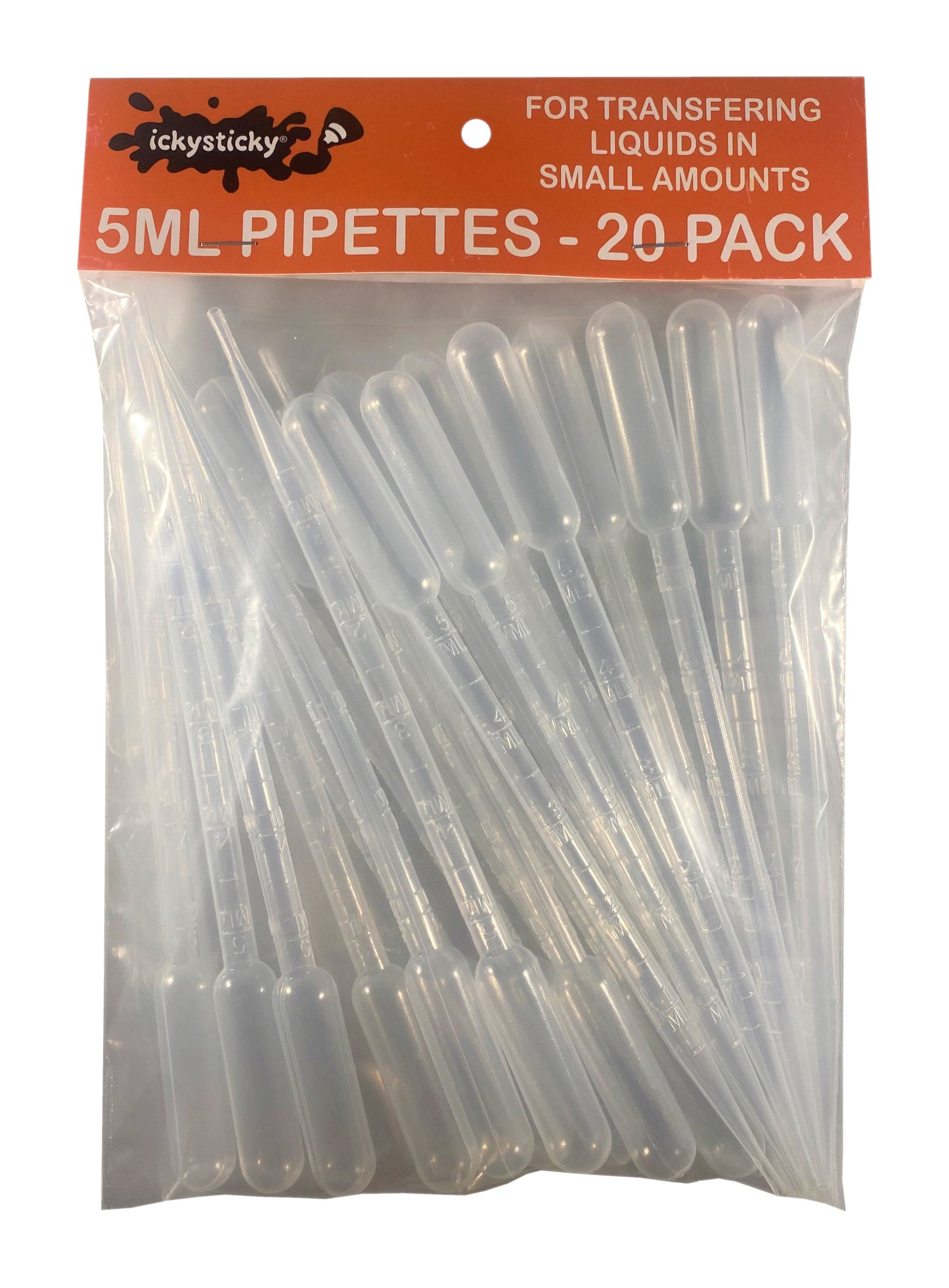 Ickysticky 5ml Pipettes 20 Pk