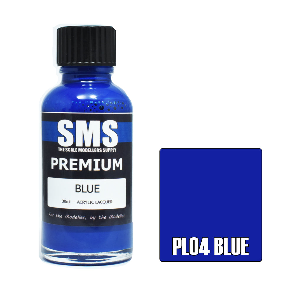 SMS Premium Acrylic Lacquer Blue 30ml