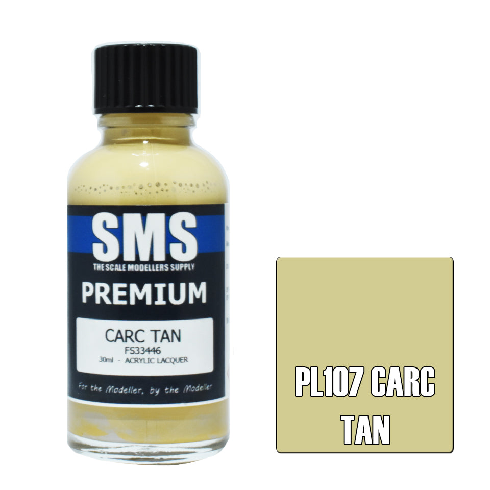 SMS Premium Acrylic Lacquer CARC Tan FS33446 30ml