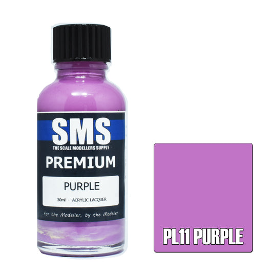 SMS Premium Acrylic Lacquer Purple 30ml
