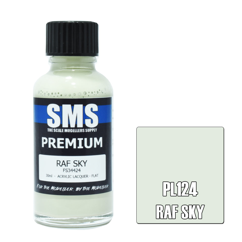 SMS Premium Acrylic Lacquer RAF Sky FS34424 30ml