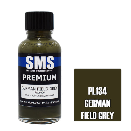 SMS Premium Acrylic Lacquer German Field Grey RAL6006 30ml