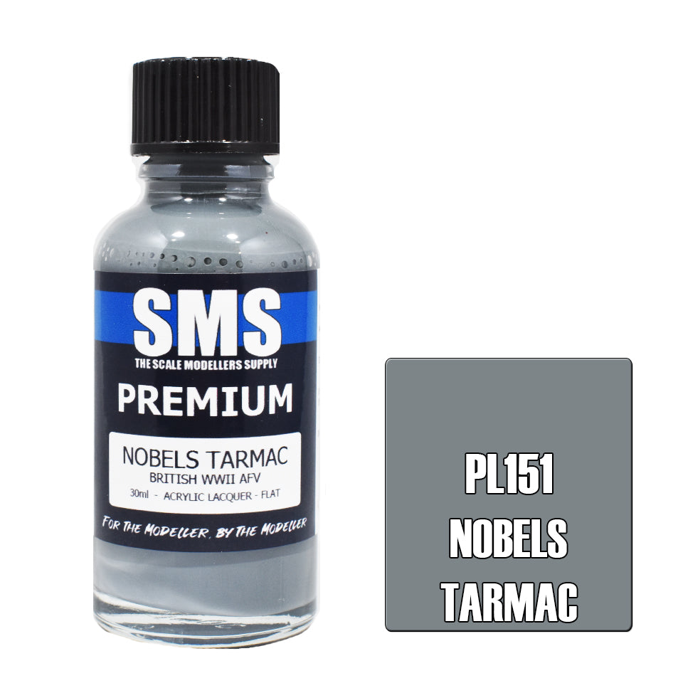 SMS Premium Acrylic Lacquer Nobels Tarmac 30ml