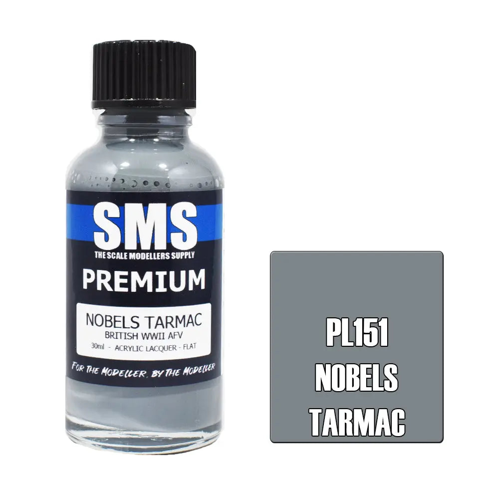 SMS Premium Acrylic Lacquer Nobels Tarmac 30ml The Scale Modellers Supply