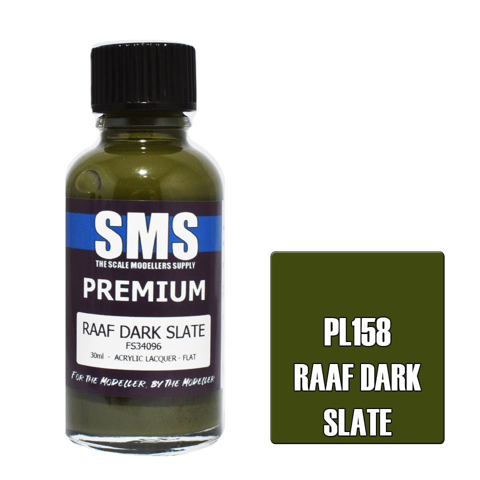 SMS Premium Acrylic Lacquer RAAF Dark Slate FS34096 30ml