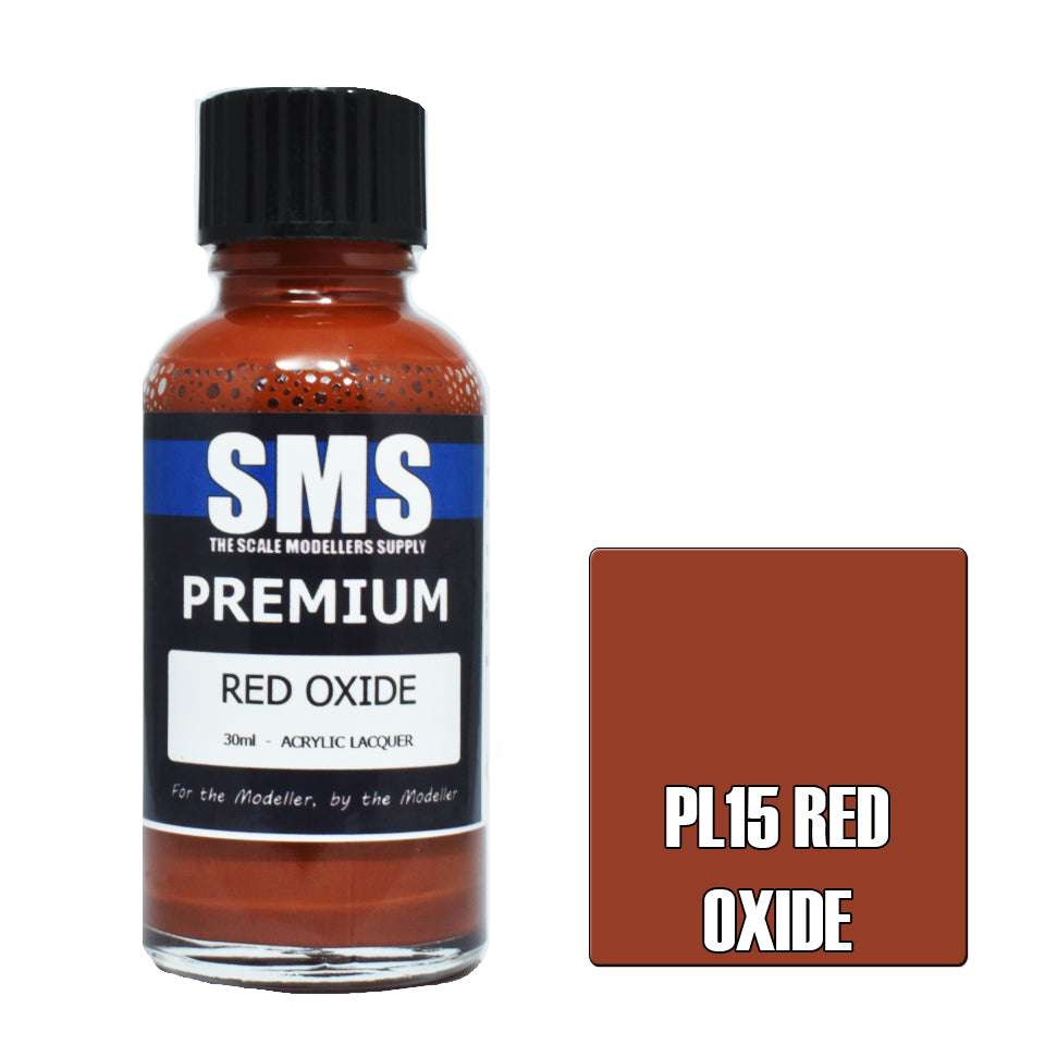SMS Premium Acrylic Lacquer Red Oxide 30ml