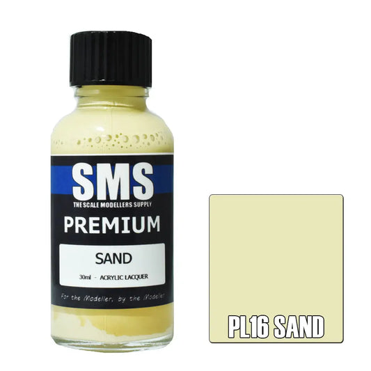 SMS Premium Acrylic Lacquer Sand 30ml The Scale Modellers Supply