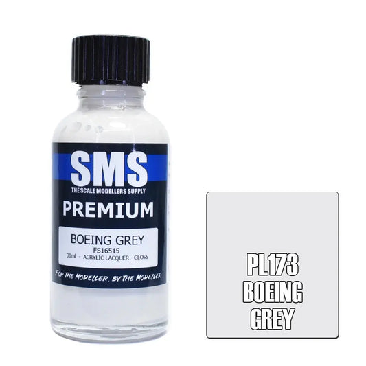 SMS Premium Acrylic Boeing Grey FS16515 30ml The Scale Modellers Supply