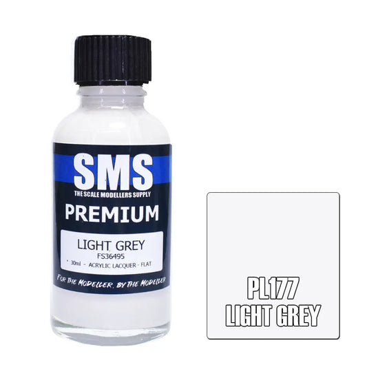 SMS Premium Acrylic Light Grey FS36495 30ml The Scale Modellers Supply