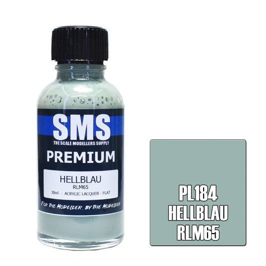 SMS Premium Acrylic Hellblau RLM65 30ml The Scale Modellers Supply
