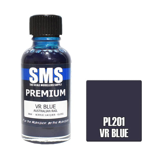 SMS Premium Acrylic VR Blue 30ml The Scale Modellers Supply
