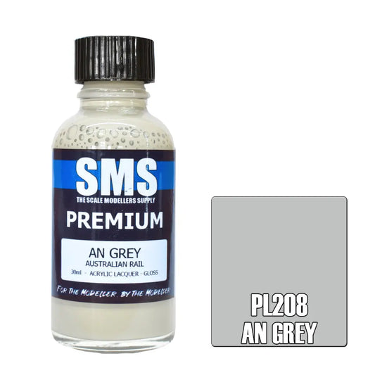 SMS Premium Acrylic AN Grey 30ml The Scale Modellers Supply