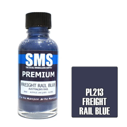 SMS Premium Acrylic Freght Rail Blue 30ml The Scale Modellers Supply
