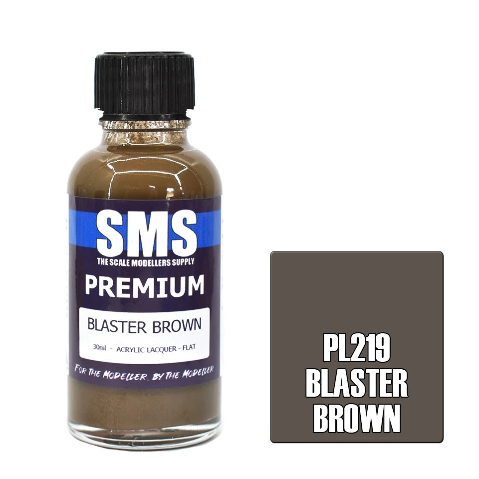 SMS Premium Acrylic Lacquer Blaster Brown 30ml
