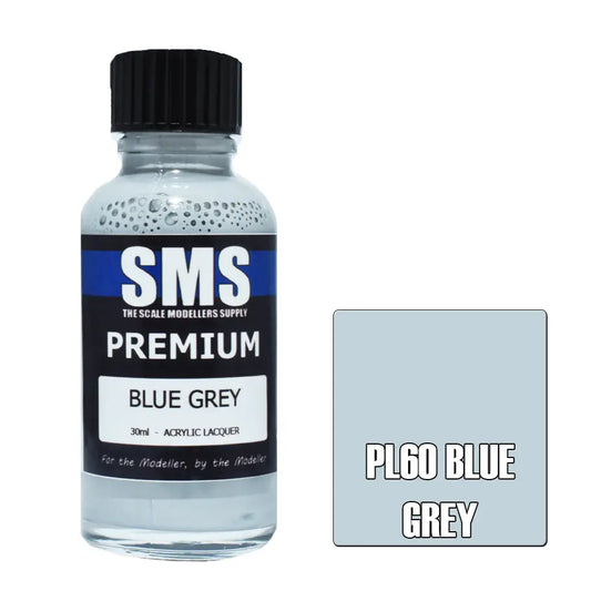 SMS Premium Acrylic Blue Grey FS35237 30ml The Scale Modellers Supply