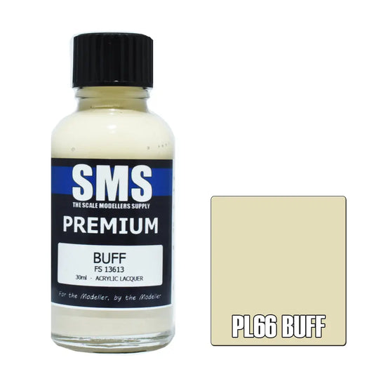 SMS Premium Acrylic Buff FS13613 30ml The Scale Modellers Supply