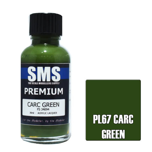 SMS Premium Acrylic CARC Green FS34094 30ml The Scale Modellers Supply