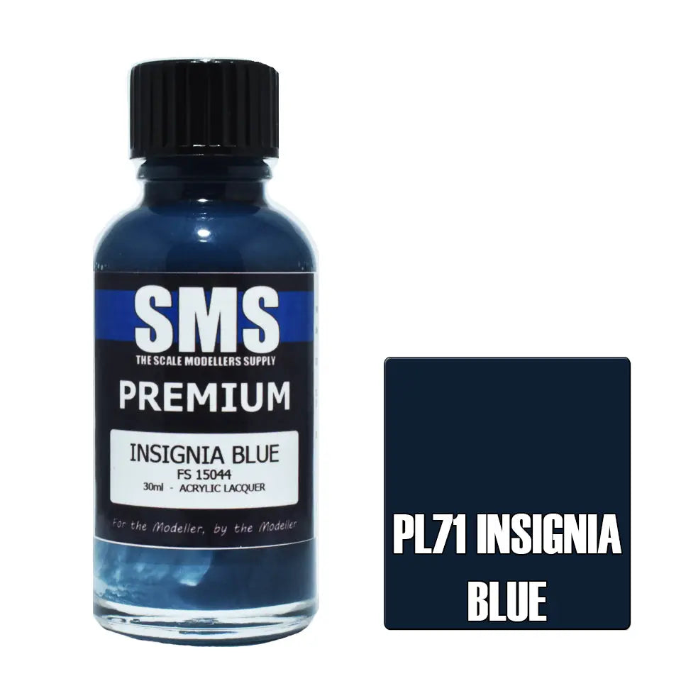 SMS Premium Acrylic Insignia Blue FS15044 30ml The Scale Modellers Supply