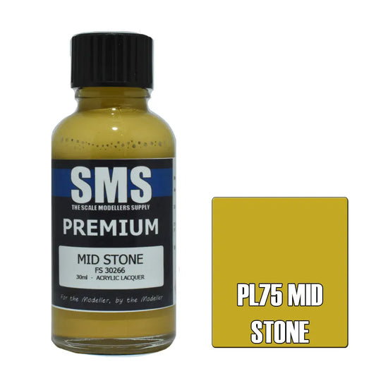 SMS Premium Acrylic Mid Stone FS30266 30ml The Scale Modellers Supply