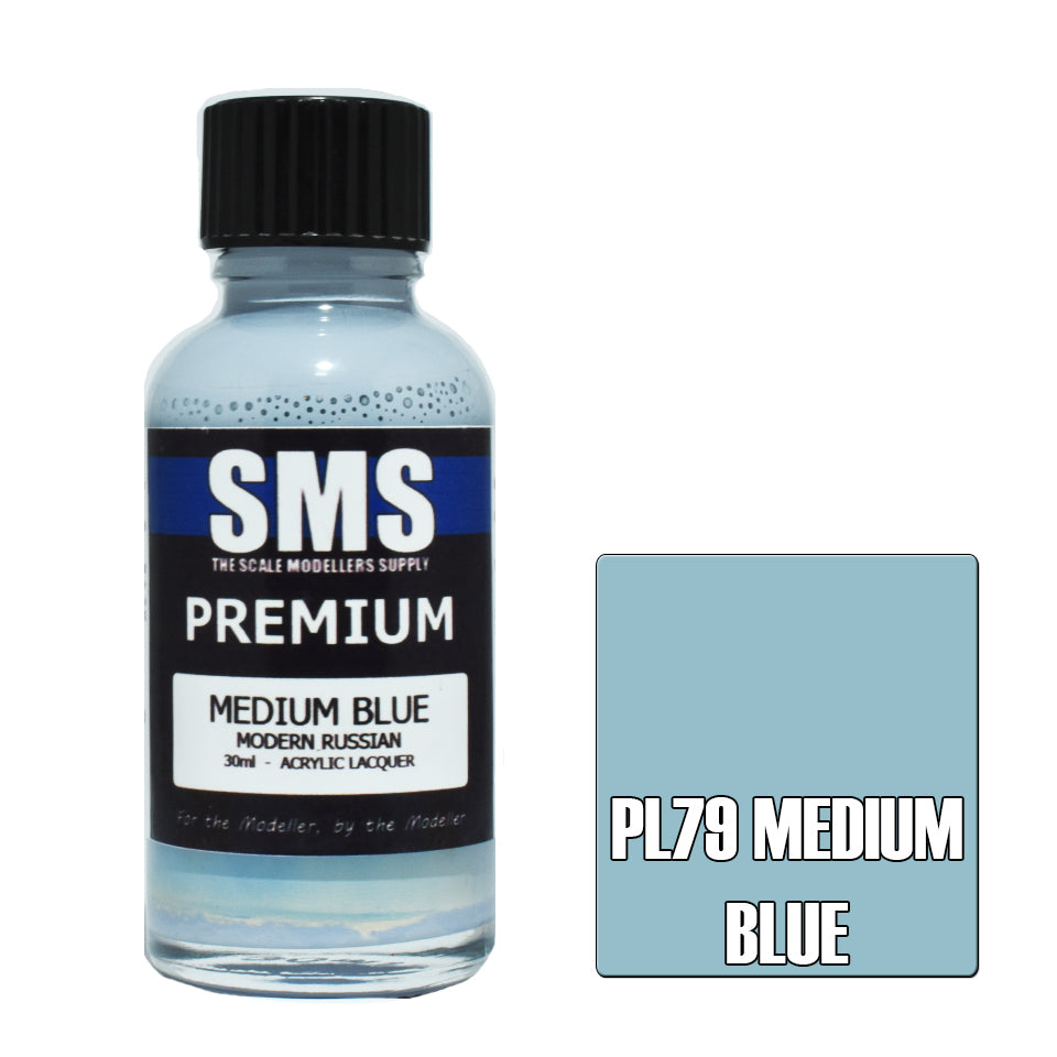 SMS Premium Acrylic Medium Blue (Modern Russian) 30ml