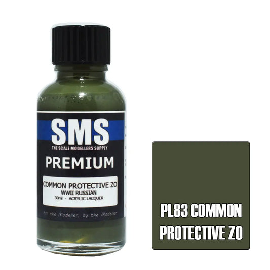 SMS Premium Acrylic Common Protective ZO (WWII Russian) 30ml The Scale Modellers Supply