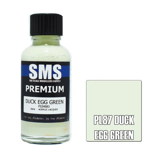 SMS Premium Acrylic Duck Egg Green FS34583 30ml The Scale Modellers Supply