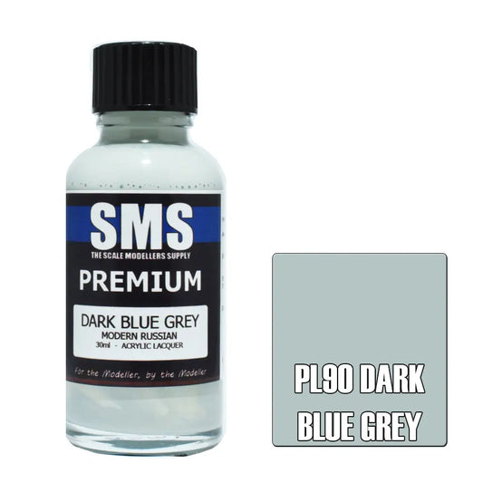 SMS Premium Acrylic Dark Blue Grey (Modern Russian) 30ml The Scale Modellers Supply