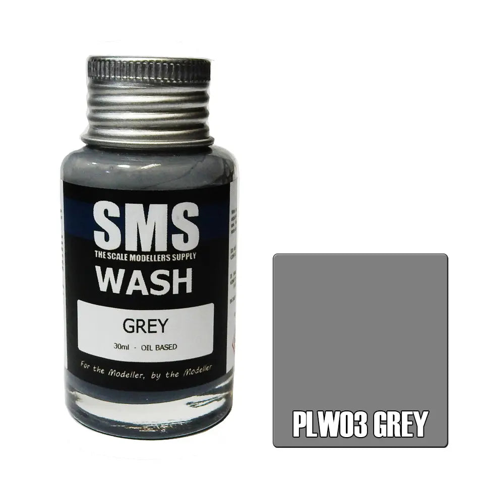 SMS Wash Grey 30ml The Scale Modellers Supply