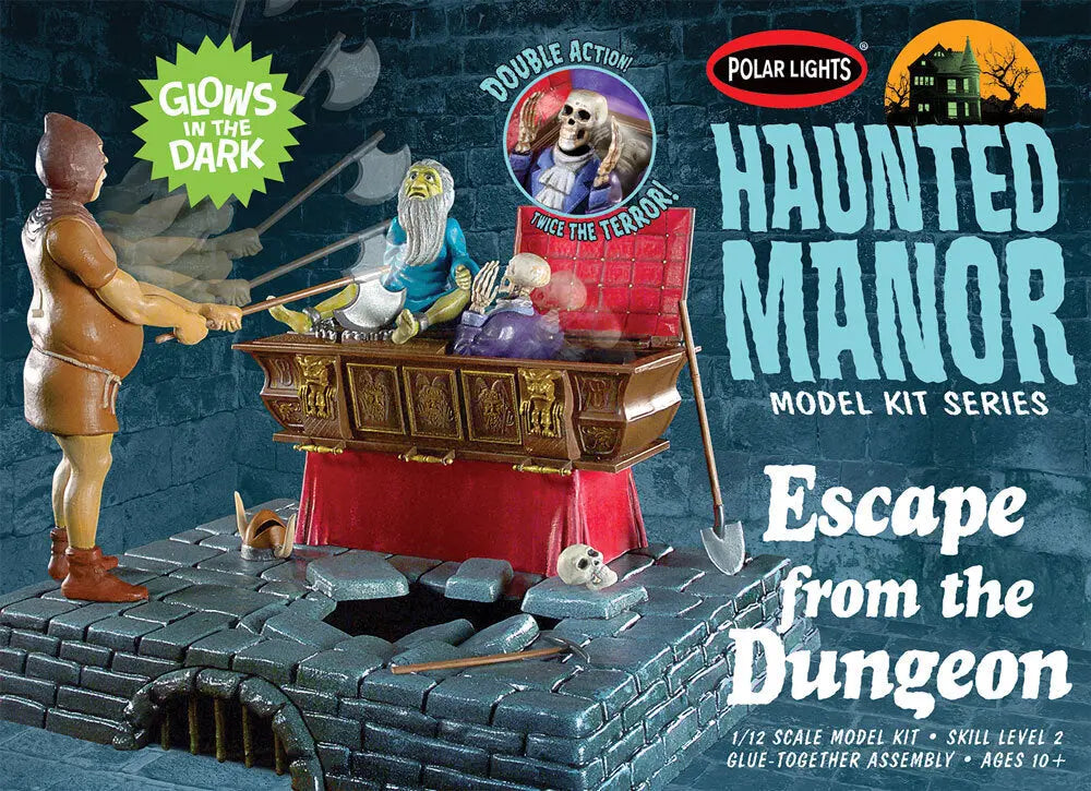 Polar Lights 1/12 House of Horrors Series: Calamity Cut Short Plastic Model Kit - Franklin Hobbies Ltd
