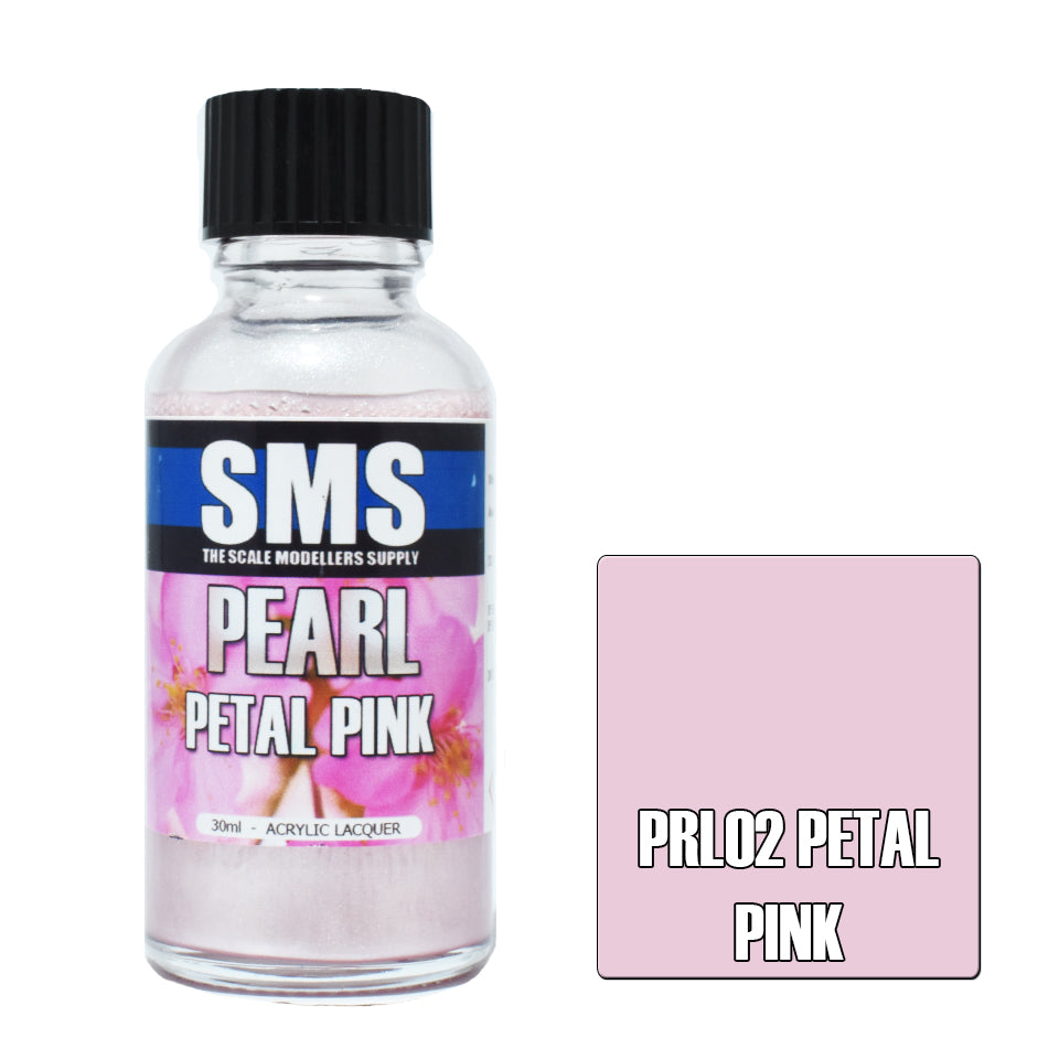 SMS Pearl Acrylic Lacquer Petal Pink 30ml