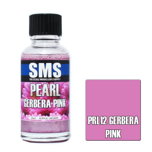 SMS Pearl Acrylic Lacquer Gerbera Pink 30ml