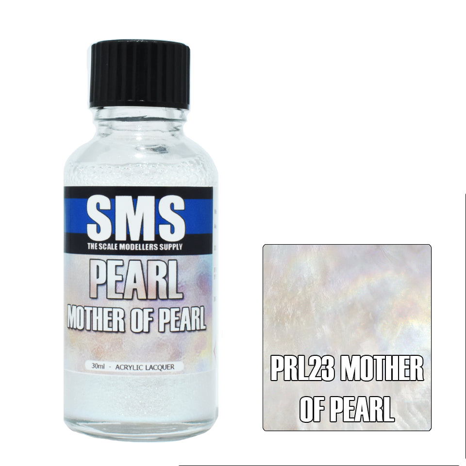 SMS Pearl Acrylic Lacquer Mother of Pearl 30ml