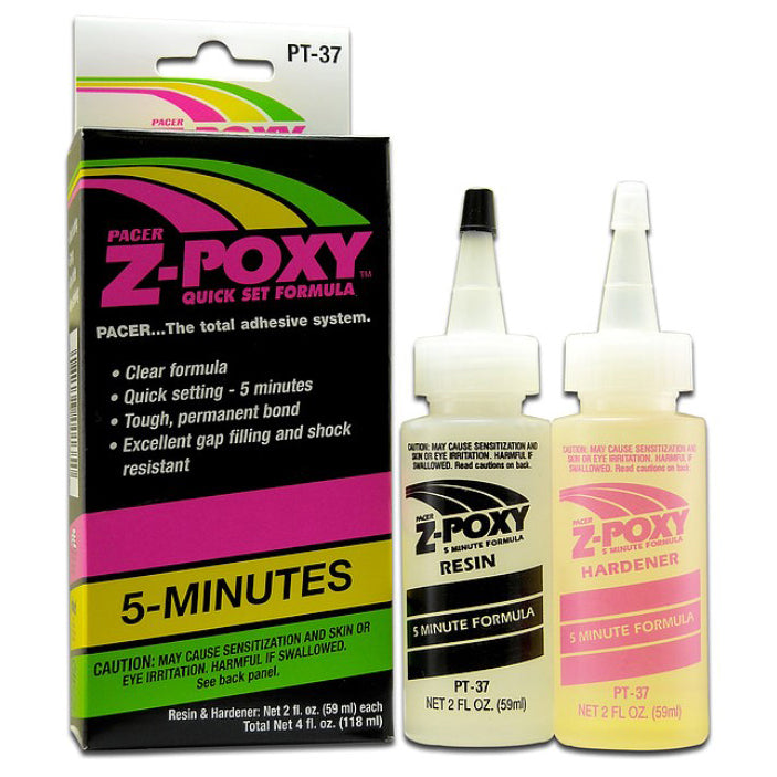 Zap-A-Gap 5-Minute Z-Poxy 4oz/118ml (set) ZAP-A-GAP