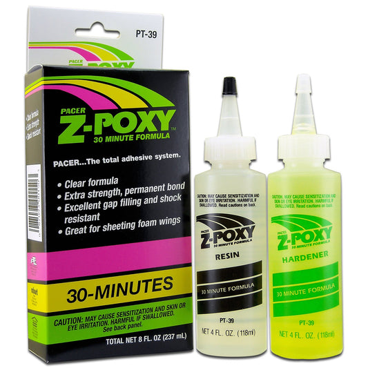 Zap-A-Gap 30-Minute Z-Poxy 8oz/236ml (set) ZAP-A-GAP