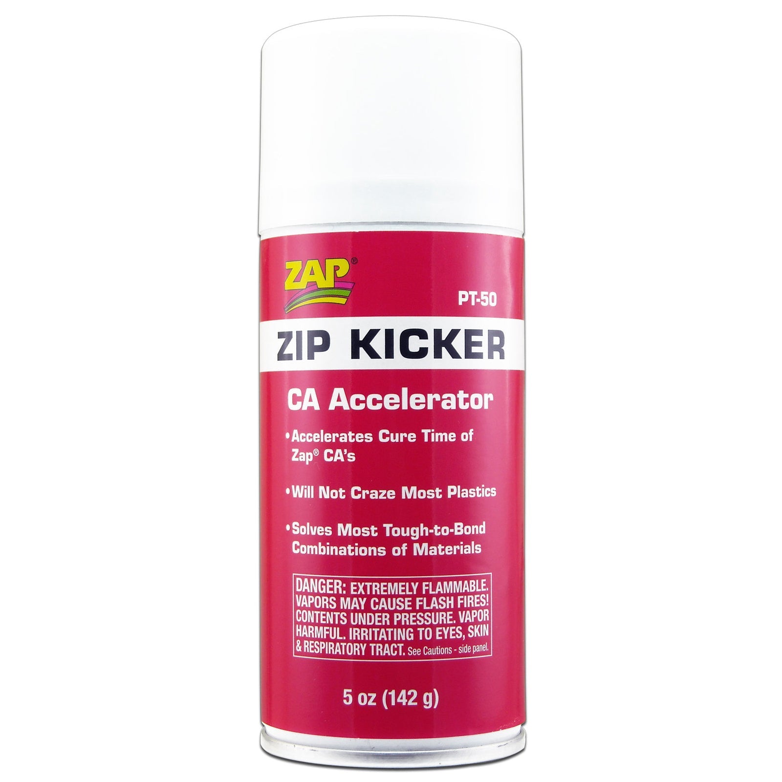 Zap-A-Gap Zip Kicker CA Accelerator Aerosol Can 5oz/142g ZAP-A-GAP