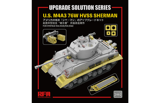 Ryefield 1:35 5028 & 5042 M4A3 Sherman Upgrade Solution