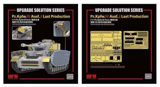 Ryefield 1:35 5033 & 5043 Pz.kpfw.IV Ausf.J late production Upgrade Solution