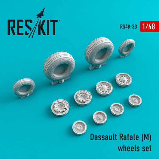 Res/Kit 1:48 Dassault Rafale (M) Wheels Set