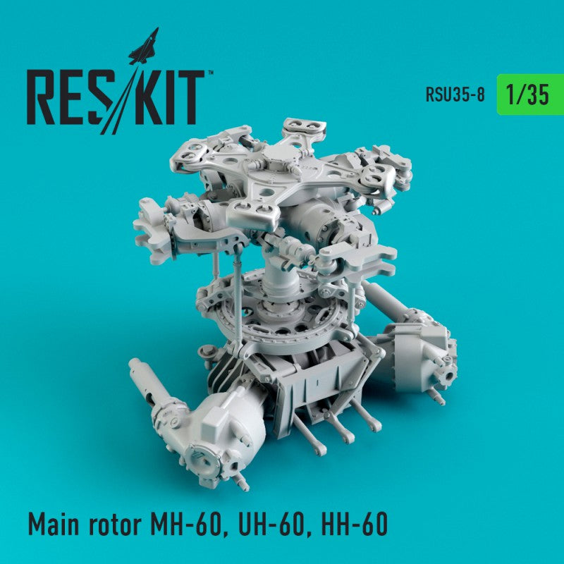 Res/Kit 1:35 Main rotor MH-60, UH-60, HH-60