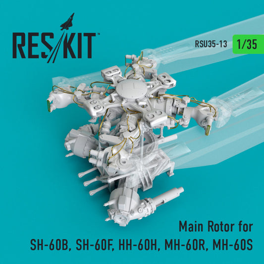 Res/Kit 1:35 Main rotor SH-60B, SH-60F, HH-60H, MH-60R, MH-60S