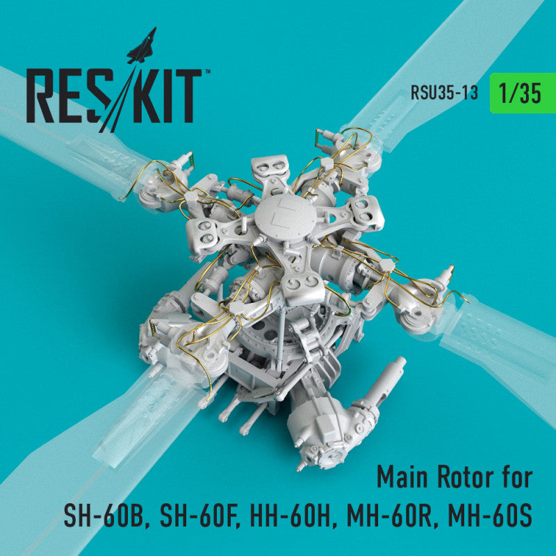 Res/Kit 1:35 Main rotor SH-60B, SH-60F, HH-60H, MH-60R, MH-60S