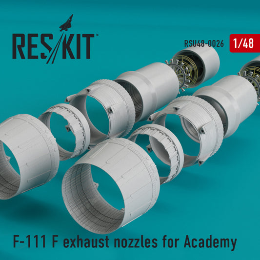 Res/Kit 1:48 F-111F Exhaust Nozzles for Academy Kit